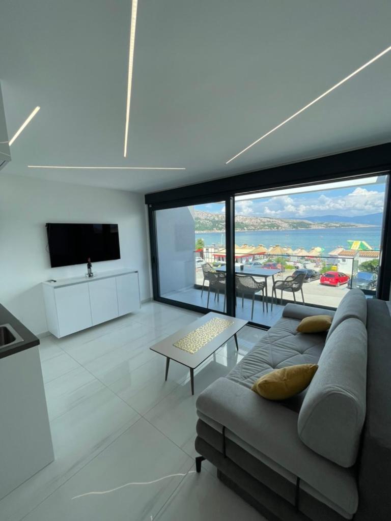 Villa San Sebastian-Direct Sea View Baska  Bagian luar foto